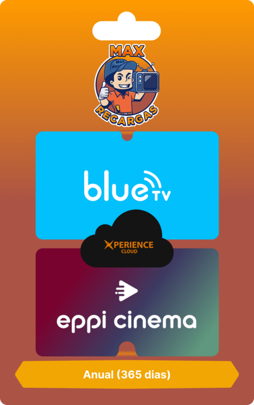 BlueTV + My Family Cinema + Nuvem Premium Xperience (365D)