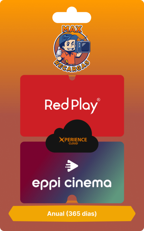 Redplay + My Family Cinema + Nuvem Premium Xperience (365D)