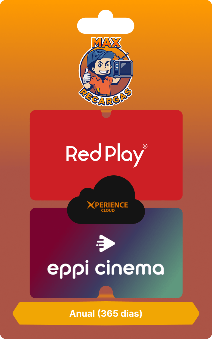 Redplay + My Family Cinema + Nuvem Premium Xperience (365D)